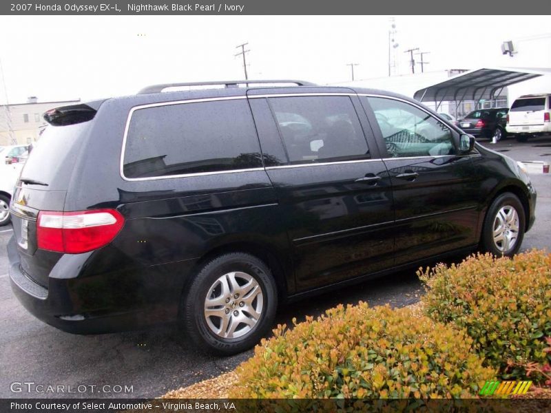 Nighthawk Black Pearl / Ivory 2007 Honda Odyssey EX-L