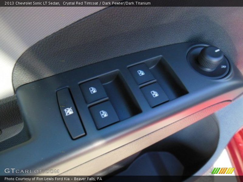 Crystal Red Tintcoat / Dark Pewter/Dark Titanium 2013 Chevrolet Sonic LT Sedan