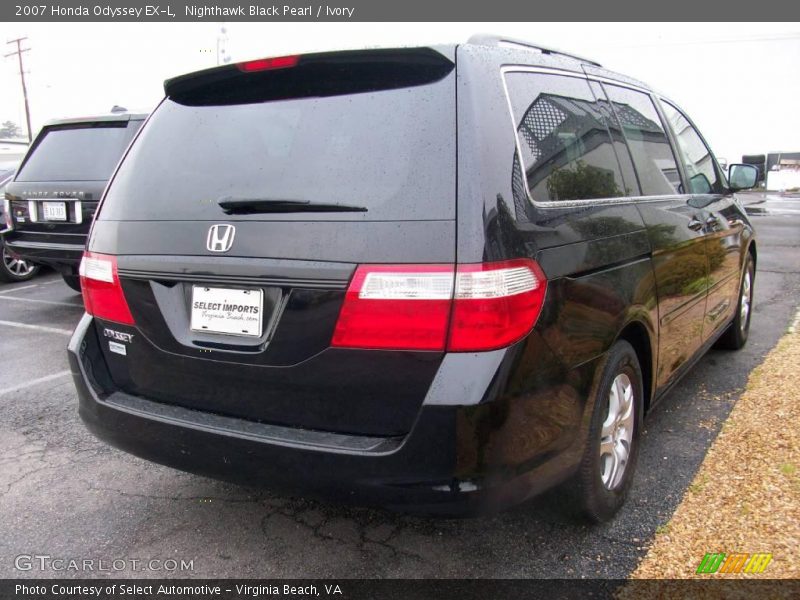 Nighthawk Black Pearl / Ivory 2007 Honda Odyssey EX-L