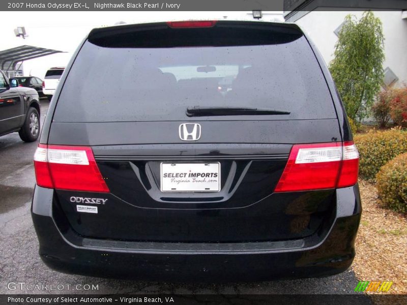 Nighthawk Black Pearl / Ivory 2007 Honda Odyssey EX-L