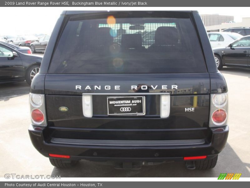 Buckingham Blue Metallic / Ivory/Jet Black 2009 Land Rover Range Rover HSE