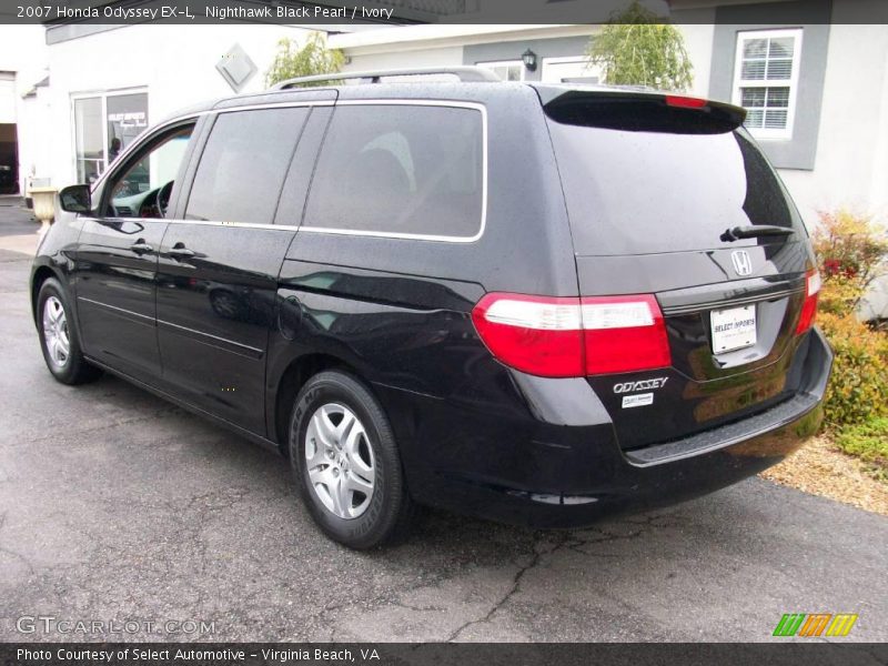 Nighthawk Black Pearl / Ivory 2007 Honda Odyssey EX-L