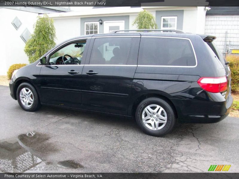 Nighthawk Black Pearl / Ivory 2007 Honda Odyssey EX-L