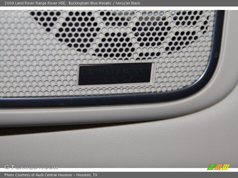 Buckingham Blue Metallic / Ivory/Jet Black 2009 Land Rover Range Rover HSE