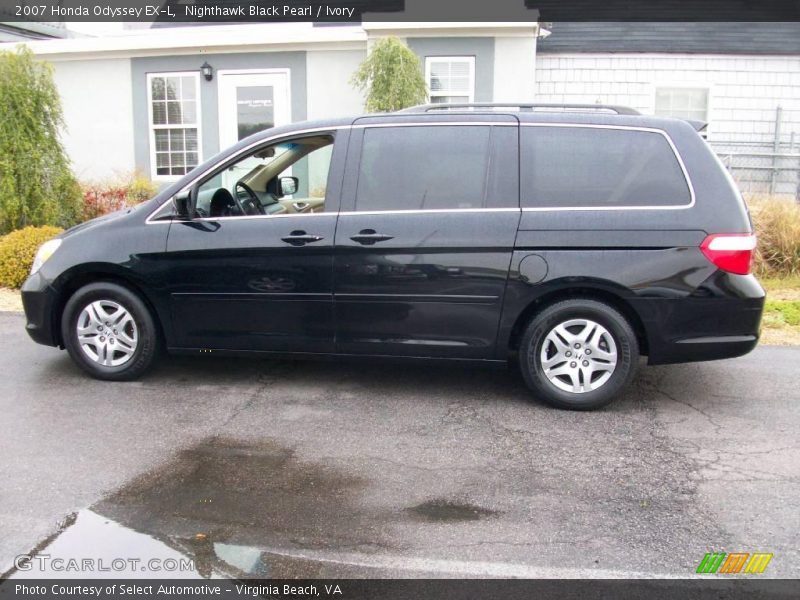 Nighthawk Black Pearl / Ivory 2007 Honda Odyssey EX-L