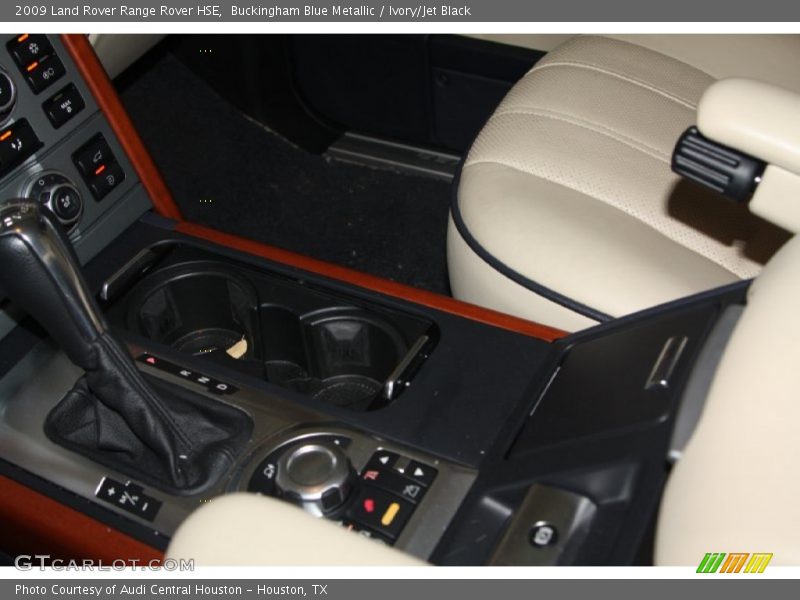 Buckingham Blue Metallic / Ivory/Jet Black 2009 Land Rover Range Rover HSE