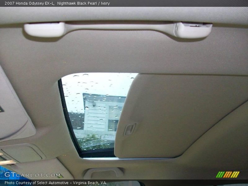 Nighthawk Black Pearl / Ivory 2007 Honda Odyssey EX-L