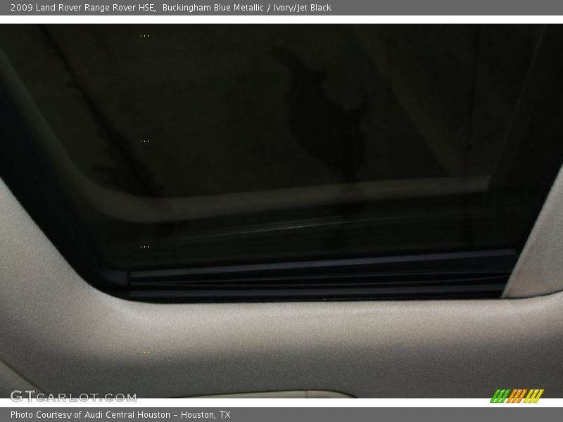 Buckingham Blue Metallic / Ivory/Jet Black 2009 Land Rover Range Rover HSE