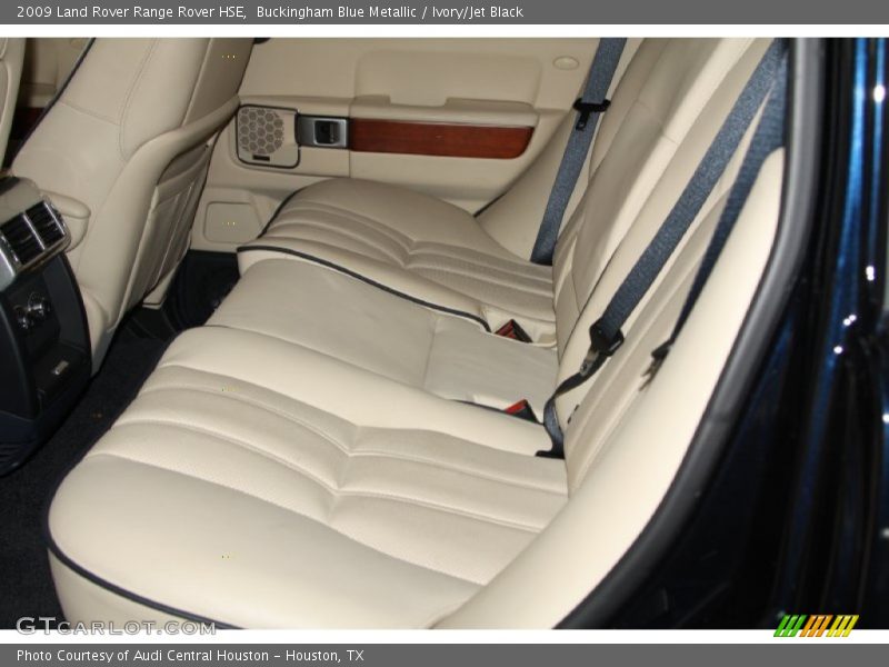 Buckingham Blue Metallic / Ivory/Jet Black 2009 Land Rover Range Rover HSE