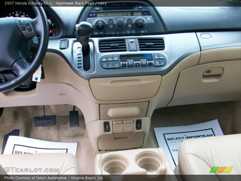 Nighthawk Black Pearl / Ivory 2007 Honda Odyssey EX-L