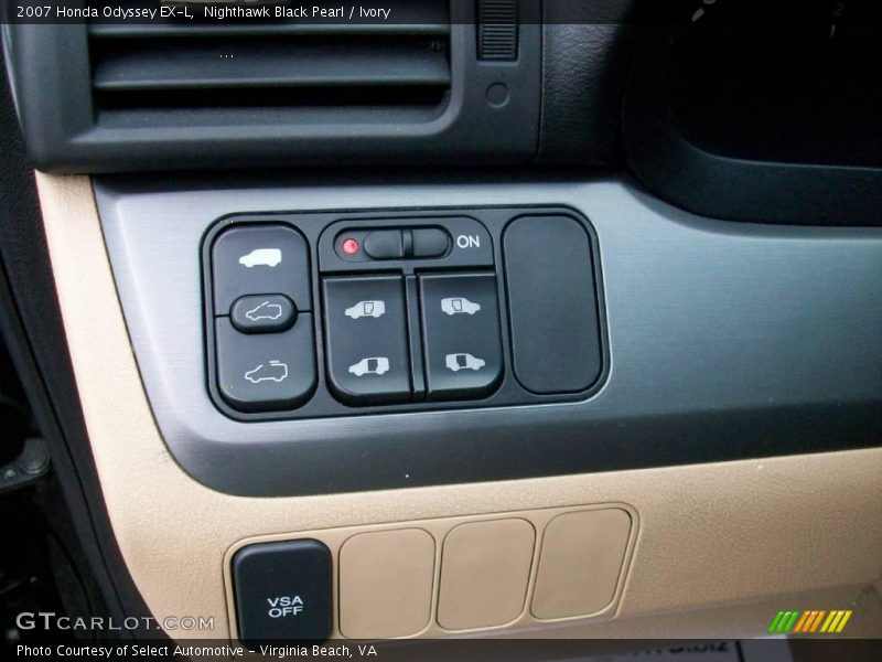 Nighthawk Black Pearl / Ivory 2007 Honda Odyssey EX-L