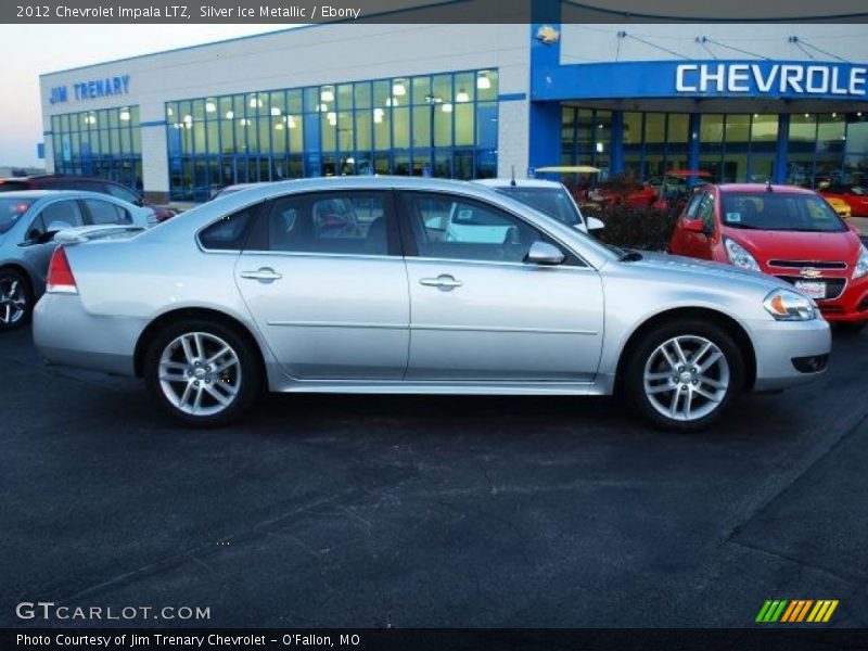 Silver Ice Metallic / Ebony 2012 Chevrolet Impala LTZ