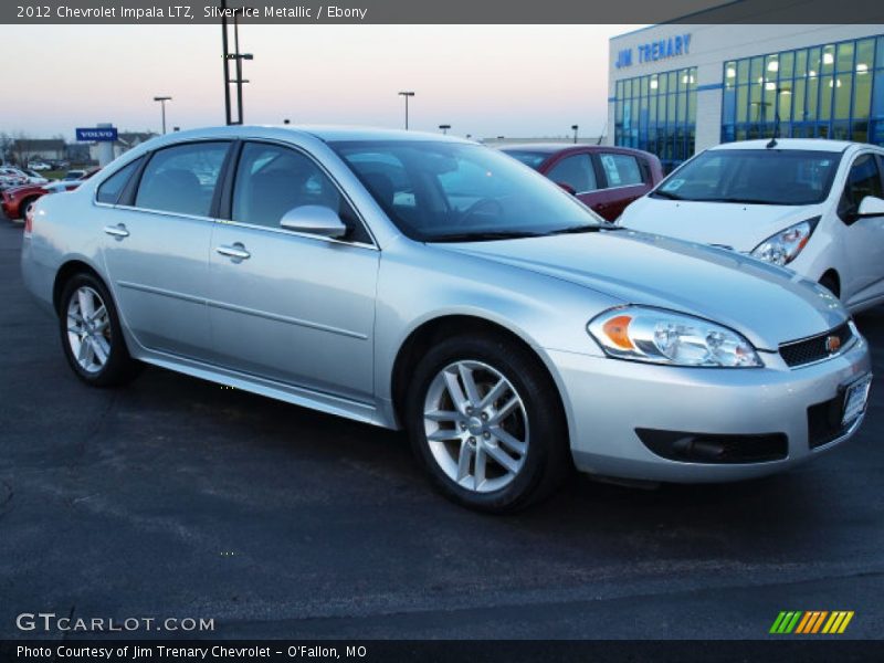Silver Ice Metallic / Ebony 2012 Chevrolet Impala LTZ