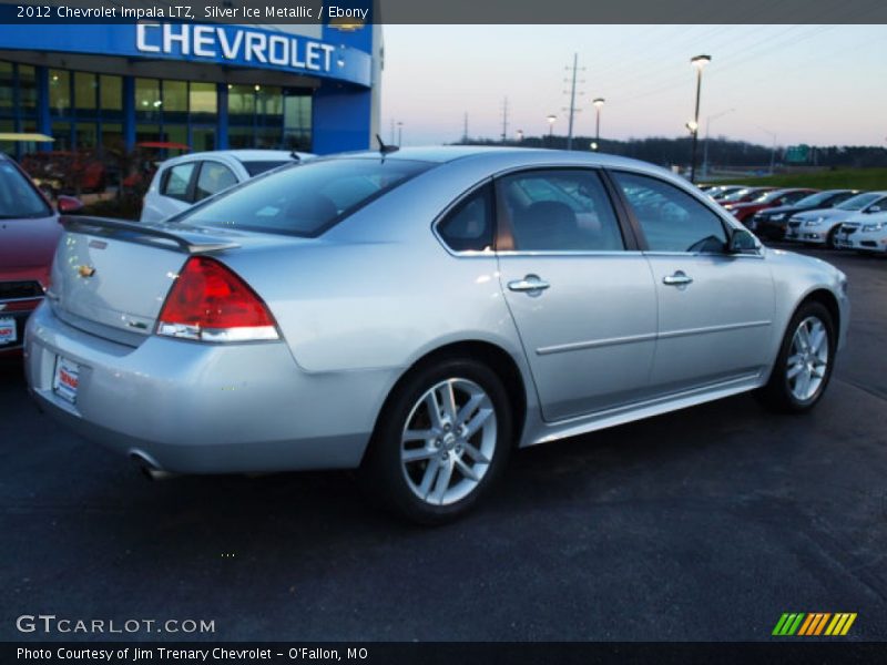 Silver Ice Metallic / Ebony 2012 Chevrolet Impala LTZ