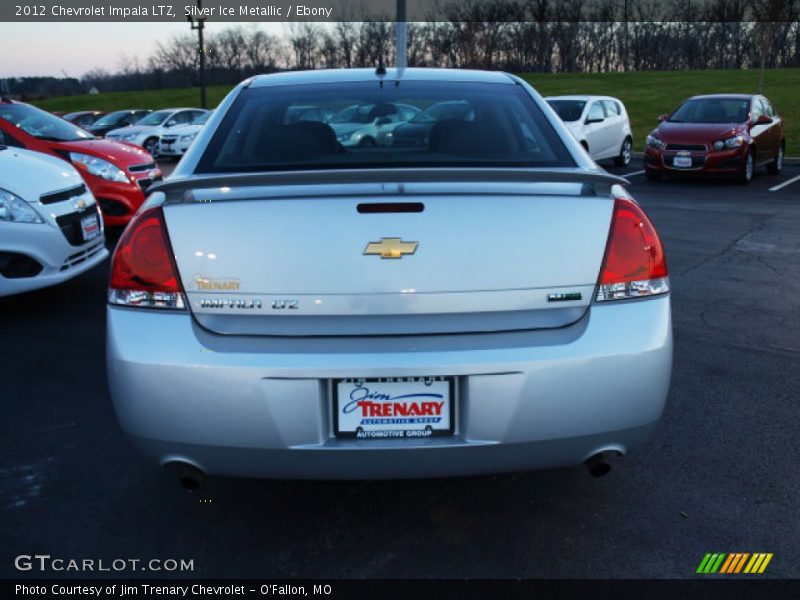 Silver Ice Metallic / Ebony 2012 Chevrolet Impala LTZ