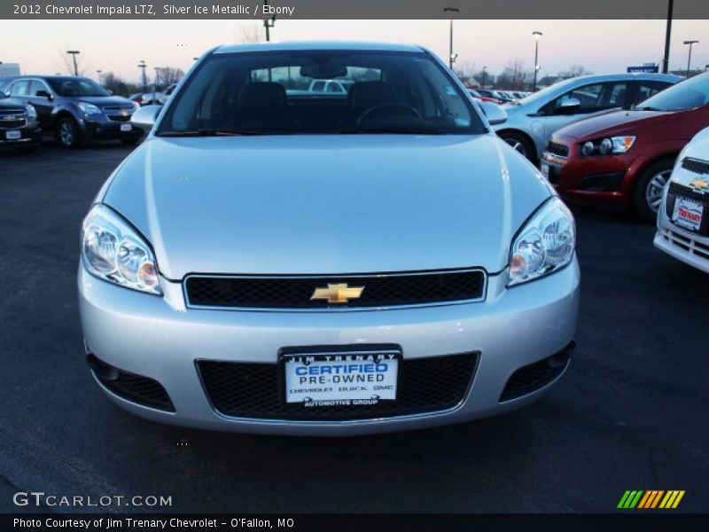 Silver Ice Metallic / Ebony 2012 Chevrolet Impala LTZ