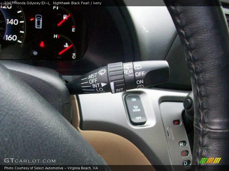 Nighthawk Black Pearl / Ivory 2007 Honda Odyssey EX-L
