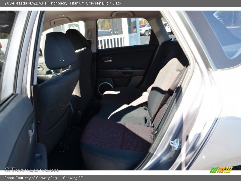 Titanium Gray Metallic / Black 2004 Mazda MAZDA3 s Hatchback