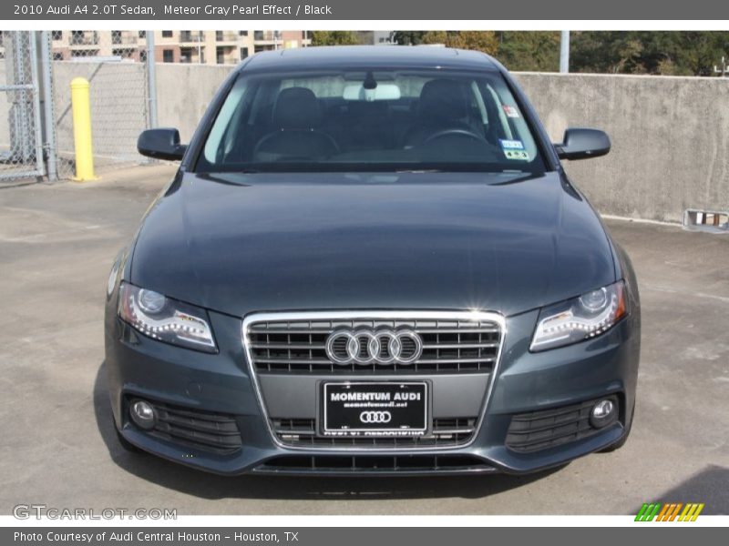 Meteor Gray Pearl Effect / Black 2010 Audi A4 2.0T Sedan