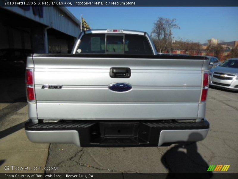 Ingot Silver Metallic / Medium Stone 2010 Ford F150 STX Regular Cab 4x4