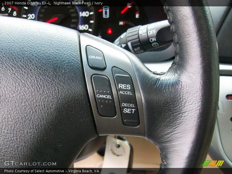 Nighthawk Black Pearl / Ivory 2007 Honda Odyssey EX-L