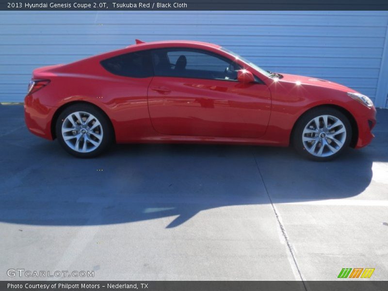 Tsukuba Red / Black Cloth 2013 Hyundai Genesis Coupe 2.0T