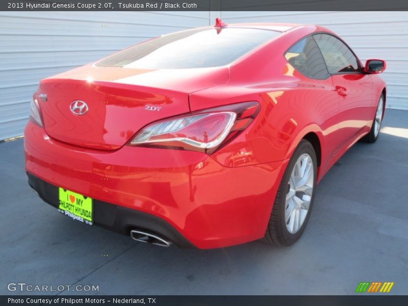 Tsukuba Red / Black Cloth 2013 Hyundai Genesis Coupe 2.0T