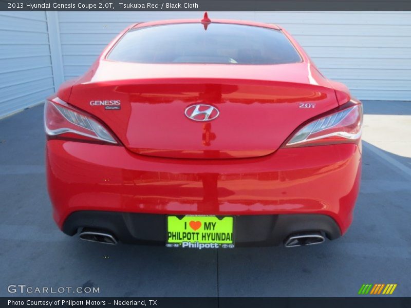 Tsukuba Red / Black Cloth 2013 Hyundai Genesis Coupe 2.0T