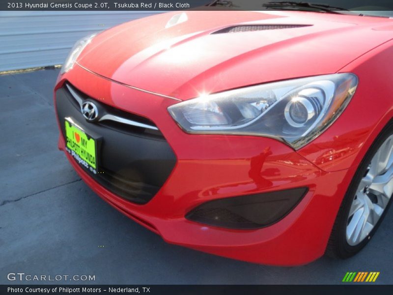 Tsukuba Red / Black Cloth 2013 Hyundai Genesis Coupe 2.0T