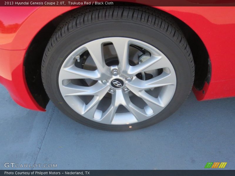 Tsukuba Red / Black Cloth 2013 Hyundai Genesis Coupe 2.0T