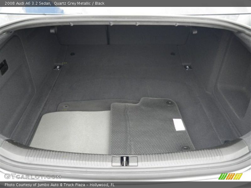Quartz Grey Metallic / Black 2008 Audi A6 3.2 Sedan