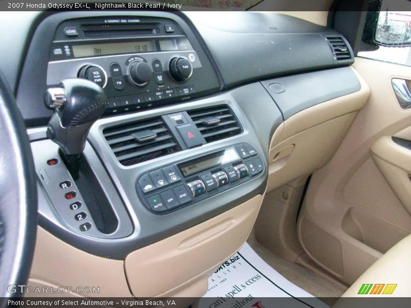 Nighthawk Black Pearl / Ivory 2007 Honda Odyssey EX-L
