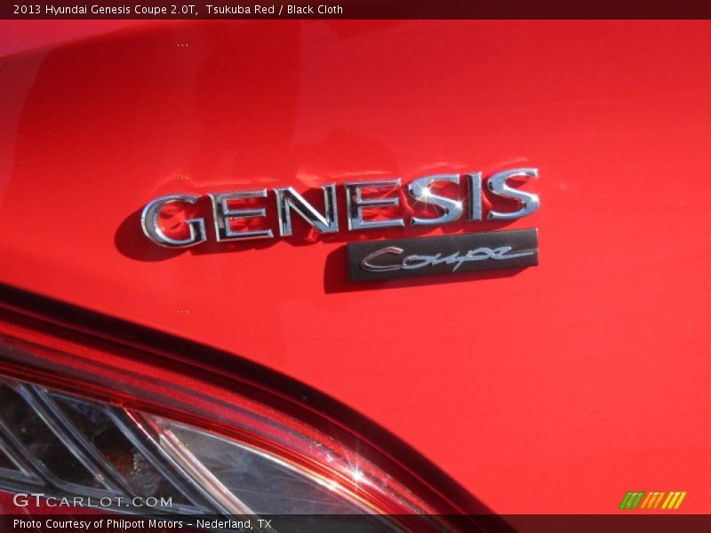 Tsukuba Red / Black Cloth 2013 Hyundai Genesis Coupe 2.0T