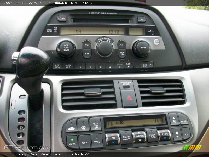 Nighthawk Black Pearl / Ivory 2007 Honda Odyssey EX-L