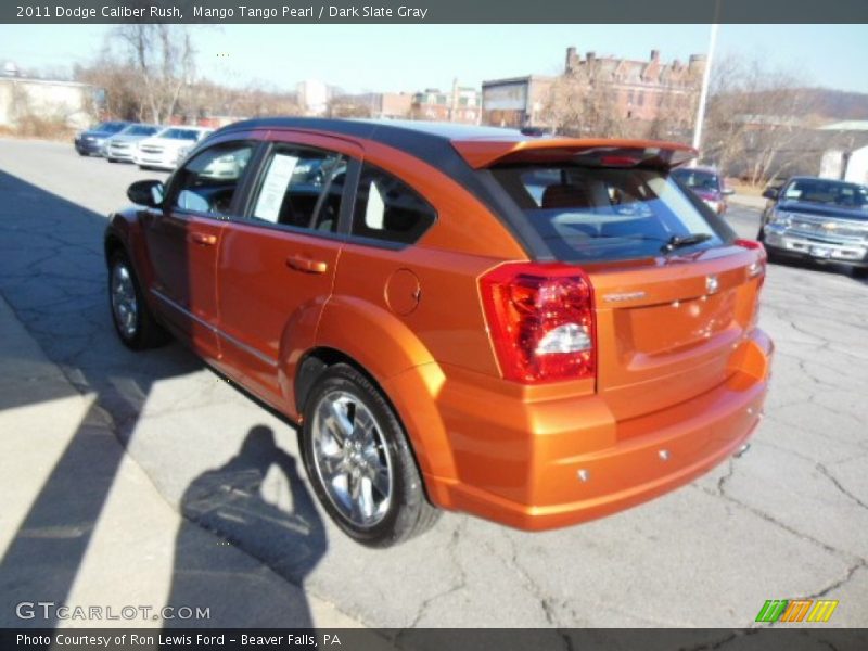 Mango Tango Pearl / Dark Slate Gray 2011 Dodge Caliber Rush