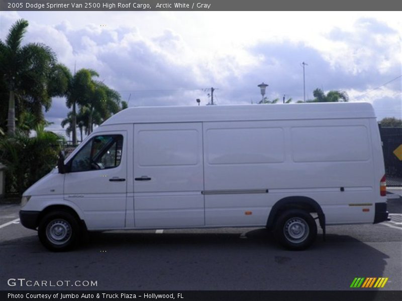 Arctic White / Gray 2005 Dodge Sprinter Van 2500 High Roof Cargo