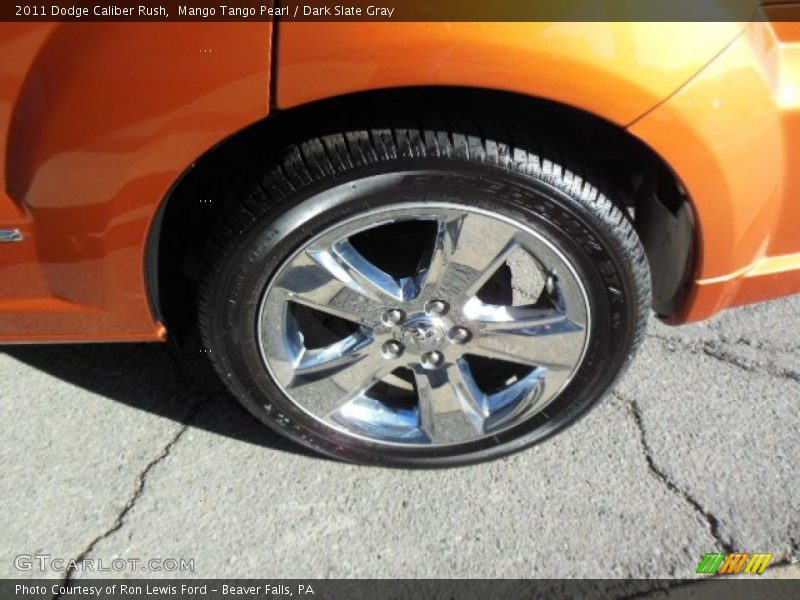 Mango Tango Pearl / Dark Slate Gray 2011 Dodge Caliber Rush