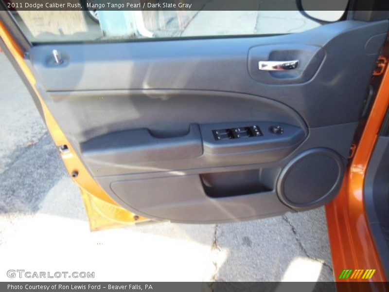 Mango Tango Pearl / Dark Slate Gray 2011 Dodge Caliber Rush