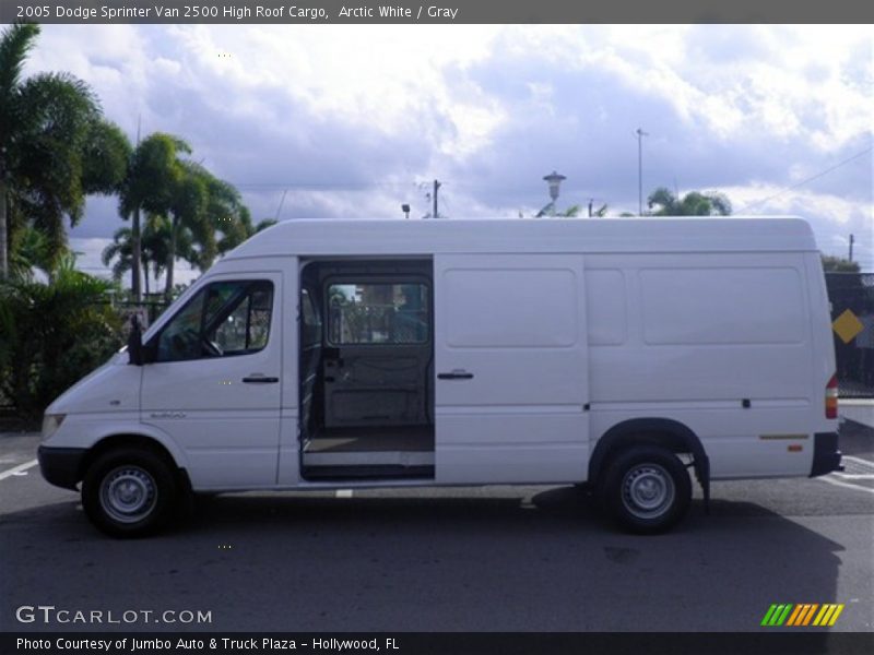 Arctic White / Gray 2005 Dodge Sprinter Van 2500 High Roof Cargo