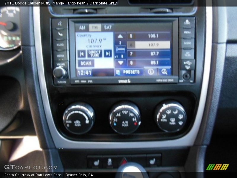 Mango Tango Pearl / Dark Slate Gray 2011 Dodge Caliber Rush