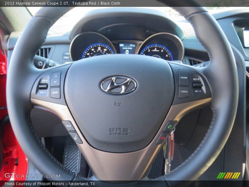 Tsukuba Red / Black Cloth 2013 Hyundai Genesis Coupe 2.0T
