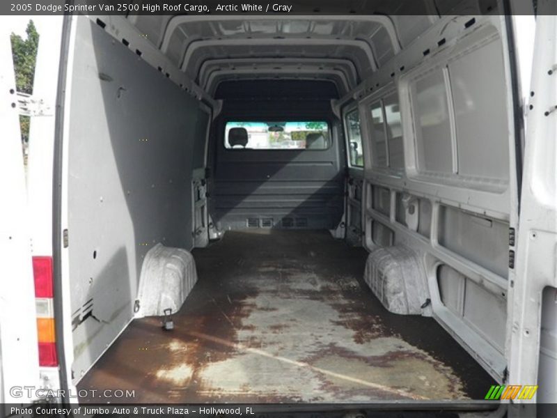 Arctic White / Gray 2005 Dodge Sprinter Van 2500 High Roof Cargo