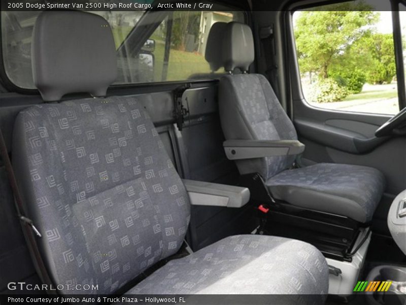 Arctic White / Gray 2005 Dodge Sprinter Van 2500 High Roof Cargo