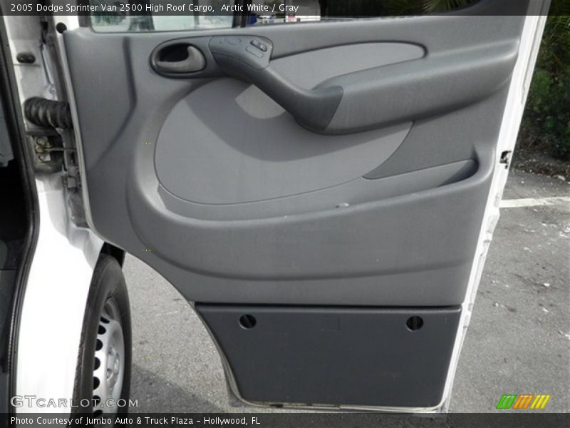 Arctic White / Gray 2005 Dodge Sprinter Van 2500 High Roof Cargo