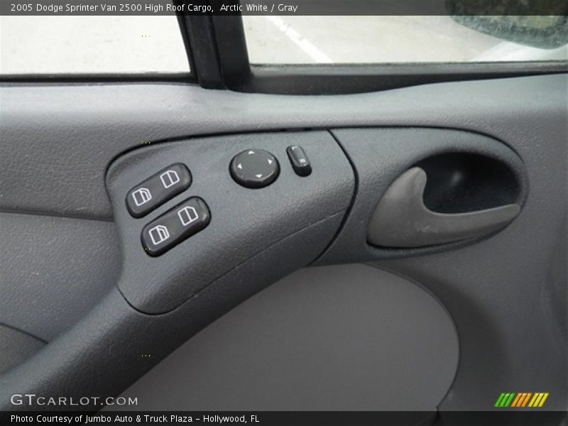 Arctic White / Gray 2005 Dodge Sprinter Van 2500 High Roof Cargo