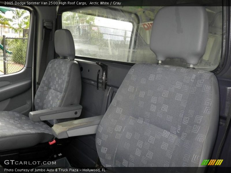 Arctic White / Gray 2005 Dodge Sprinter Van 2500 High Roof Cargo