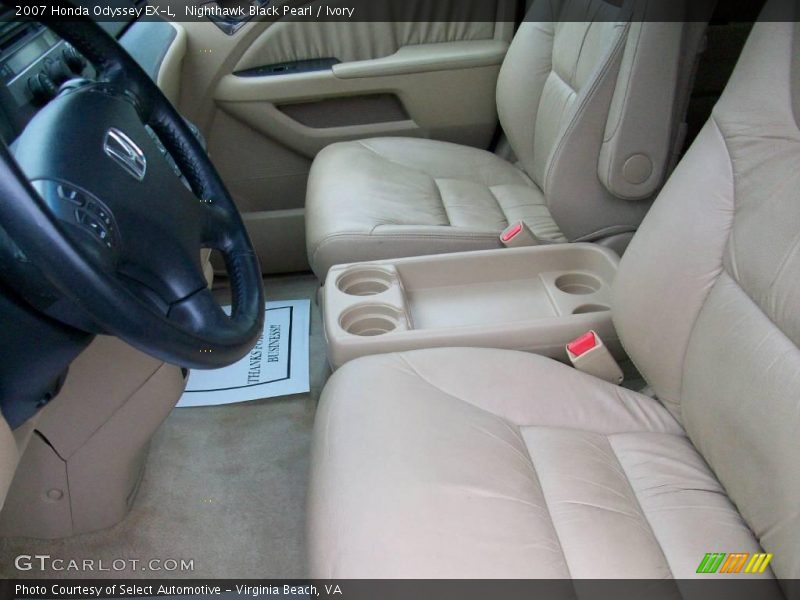 Nighthawk Black Pearl / Ivory 2007 Honda Odyssey EX-L