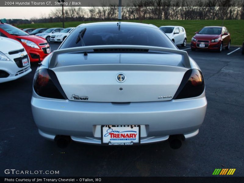 Sterling / Black 2004 Hyundai Tiburon GT