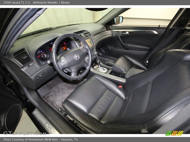 Anthracite Metallic / Ebony 2006 Acura TL 3.2