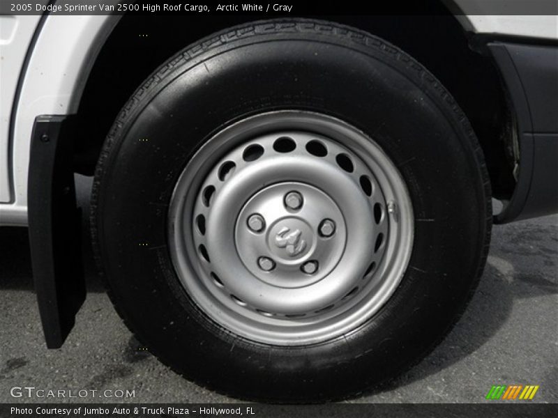 Arctic White / Gray 2005 Dodge Sprinter Van 2500 High Roof Cargo